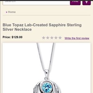 Kay Jewelers Jewelry - Topaz Necklace Kay Jewelers Jewelry - Topaz Necklace